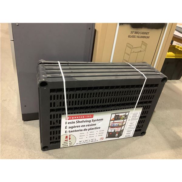 Organize-It Resin Shelving System (36in x 24in x 72in)