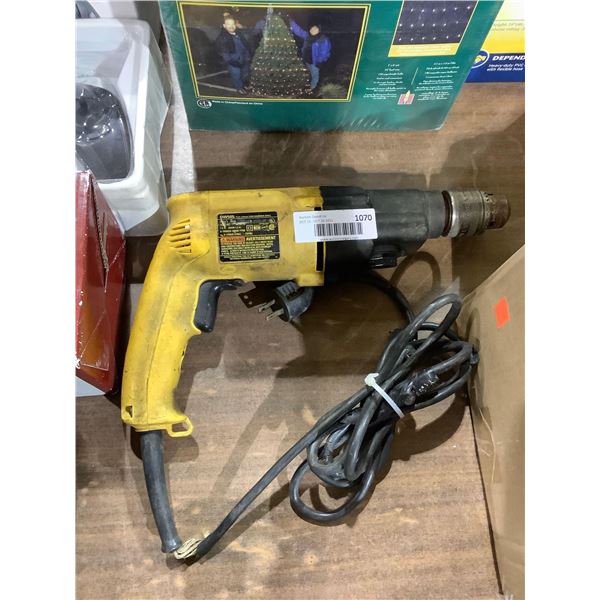 Dewalt 1/2in VSR Hammer Drill - Model: DW505