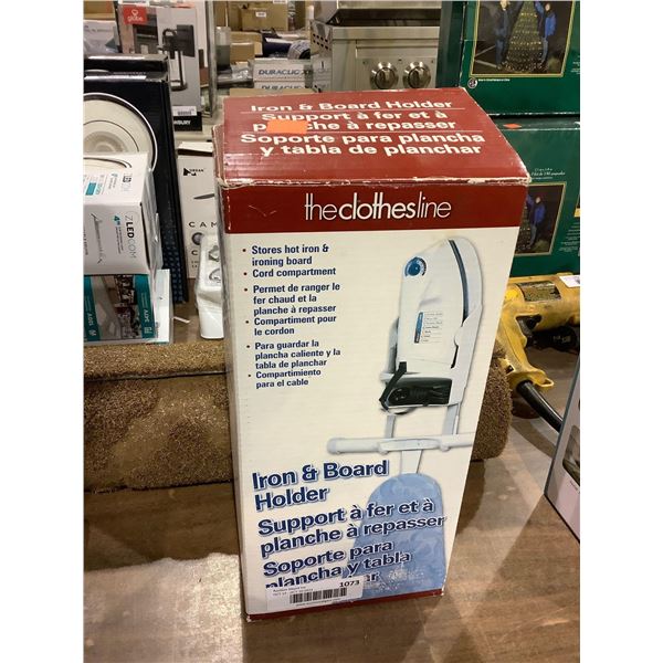 The Clothes Line Iron & Board Holder