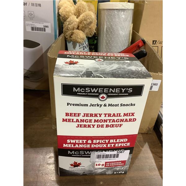McSweeney’s Premium Beef Jerky Trail Mix (8 x 57g)