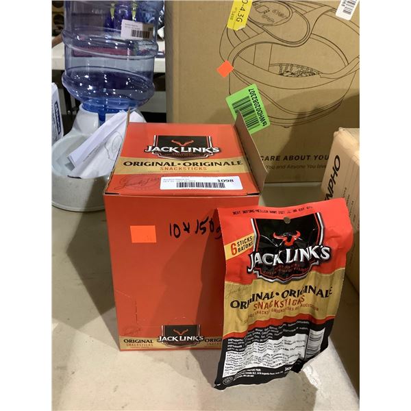 Jack Links Original Snacksticks (10 x 150g)