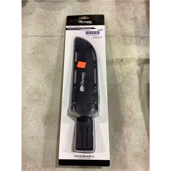 Olympia Hunting Knife w/ Sheath