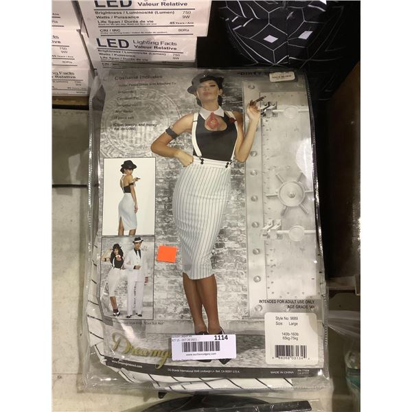 Dreamgirldirect "Dirty Work" Halloween Costume - Large