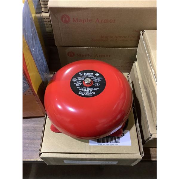 System Sensor 6in Fire Alarm Bell - Model: SSM24-6A