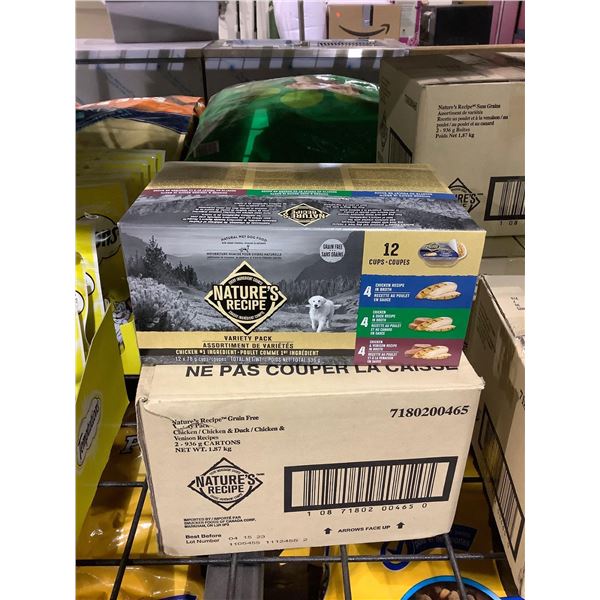 Case of Nature's Recipe Wet Dog Food Variety Pack (2 x 936g)