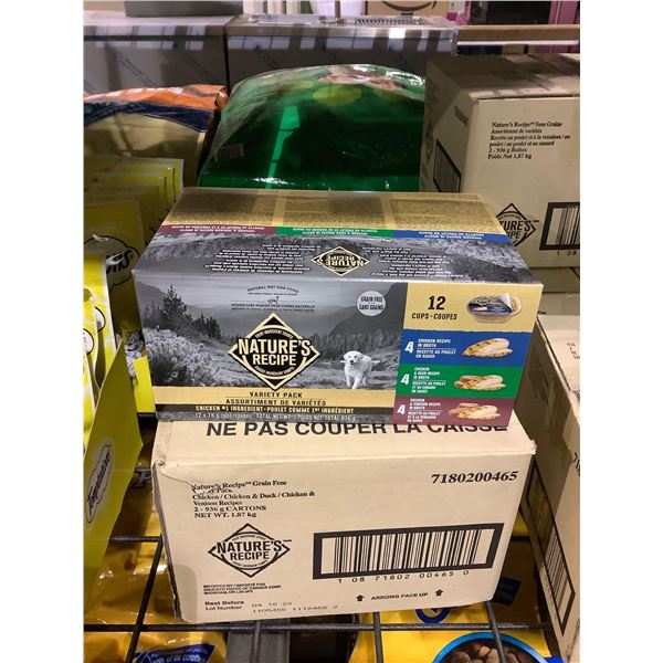 Case of Nature's Recipe Wet Dog Food Variety Pack (2 x 936g)