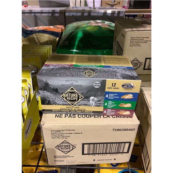 Case of Nature's Recipe Wet Dog Food Variety Pack (2 x 936g)