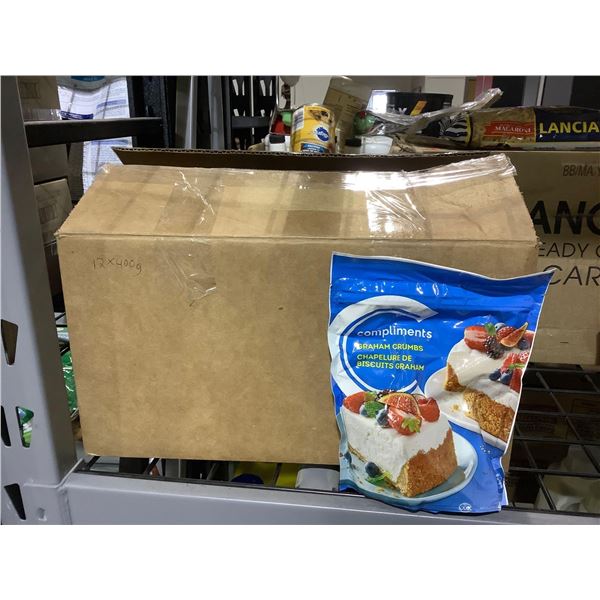 Case of Compliments Graham Crumbs (12 x 400g)
