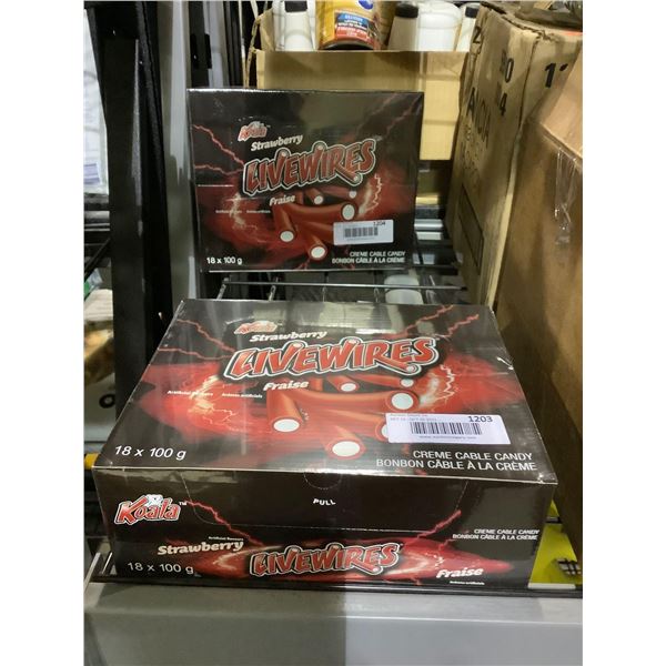 Koala Livewires Strawberry Flavor (18 x 100g)