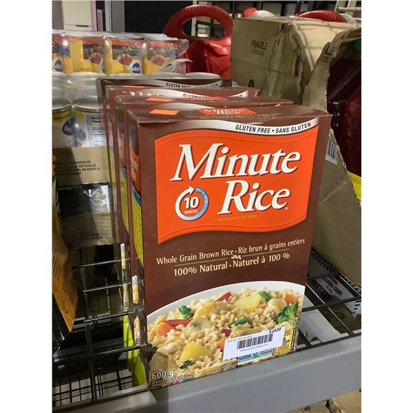 Minute Rice Whole Grain Brown Rice (4 x 600g)