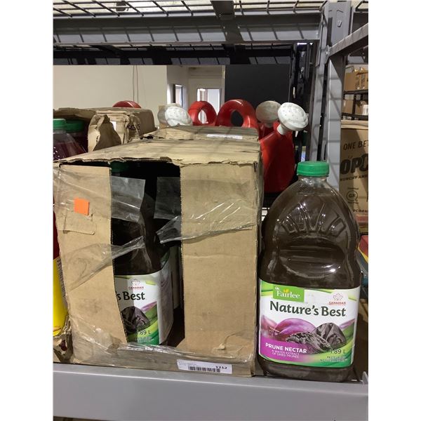 Case of Fairlee Nature's Best Prune Nectar (6 x 1.89L)