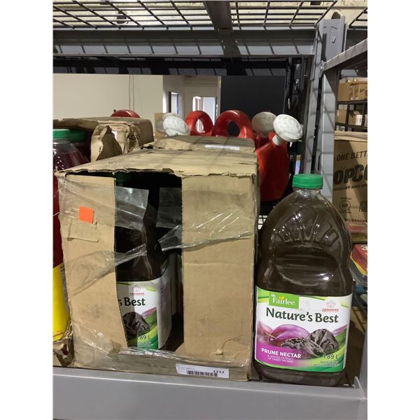 Case of Fairlee Nature's Best Prune Nectar (6 x 1.89L)