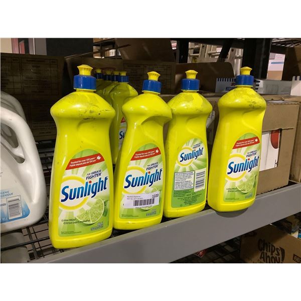 Sunlight LimeMint Dish Soap (4 x 800mL)