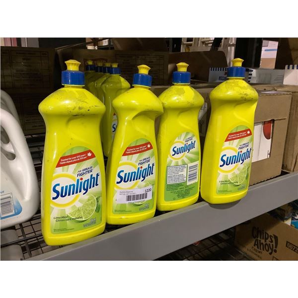 Sunlight LimeMint Dish Soap (4 x 800mL)