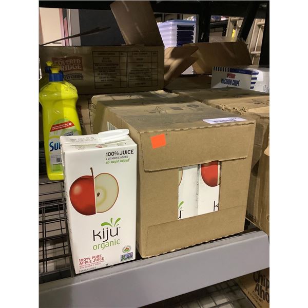 Case of Kiju Organic Pure Apple Juice (12 x 1L)