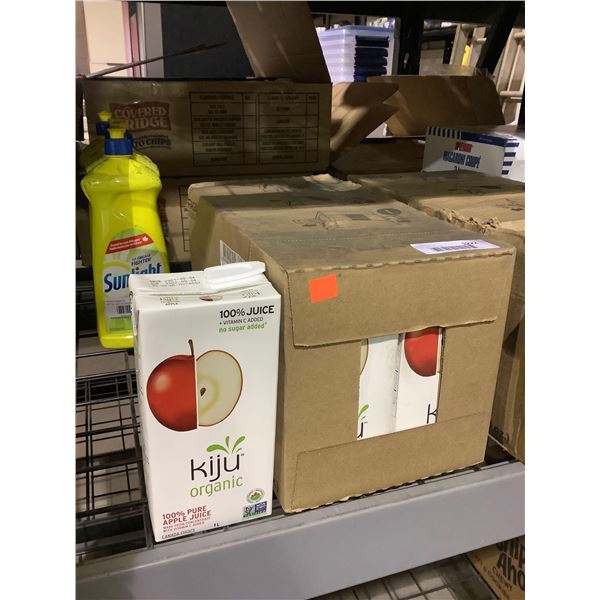 Case of Kiju Organic Pure Apple Juice (12 x 1L)