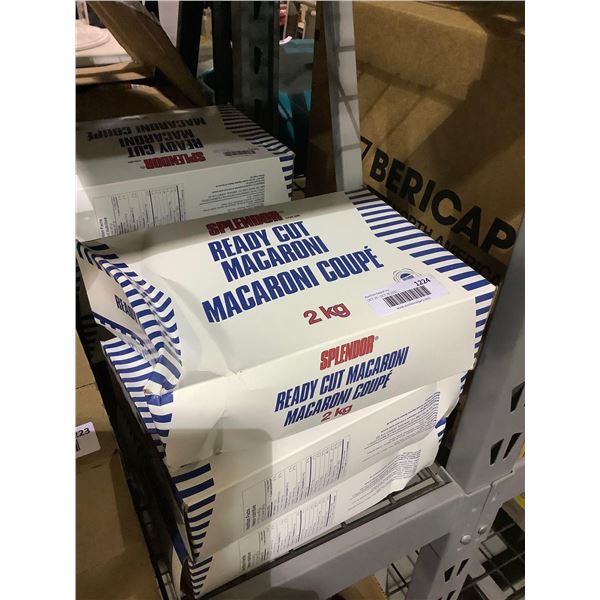 Splendor Ready Cut Macaroni (2kg) Lot of 3