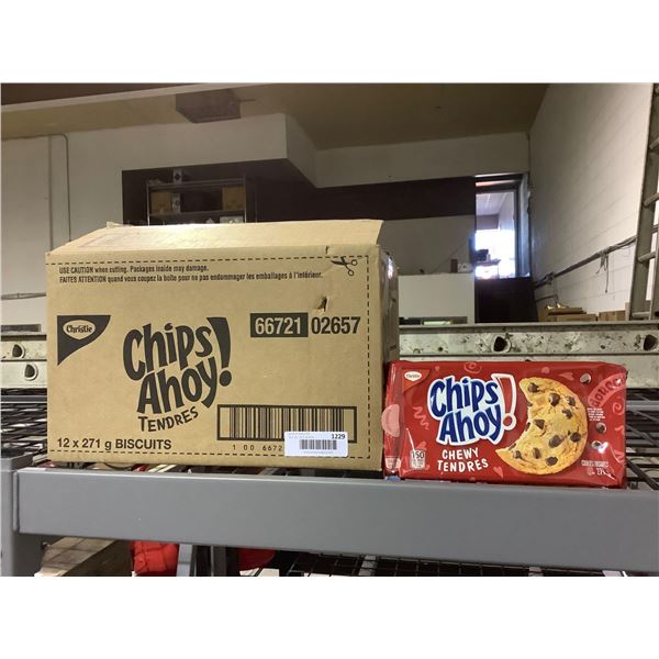 Case of Chips Ahoy! Chewy Chocolate Chip Cookies (12 x 271g)