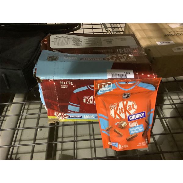 Case of Kit Kat Chunky Minis Cookies & Cream (10 x 170g)