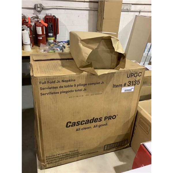 Case of Cascades Pro Full-Fold Jr. Napkins