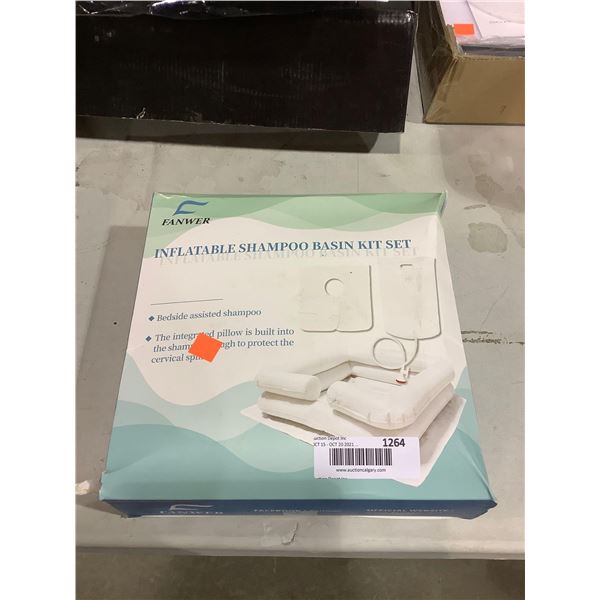 Fanwer Inflatable Shampoo Basin Kit Set