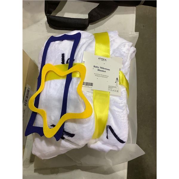 Atypical Baby Milestone Blanket