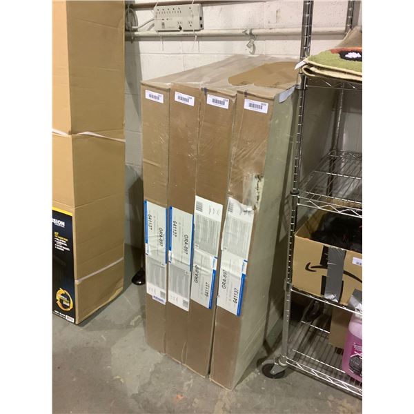 CertainTeed Grenada Ceiling Tiles - White - 8pc - 64sqft (2ft x 4ft x 1/2in)