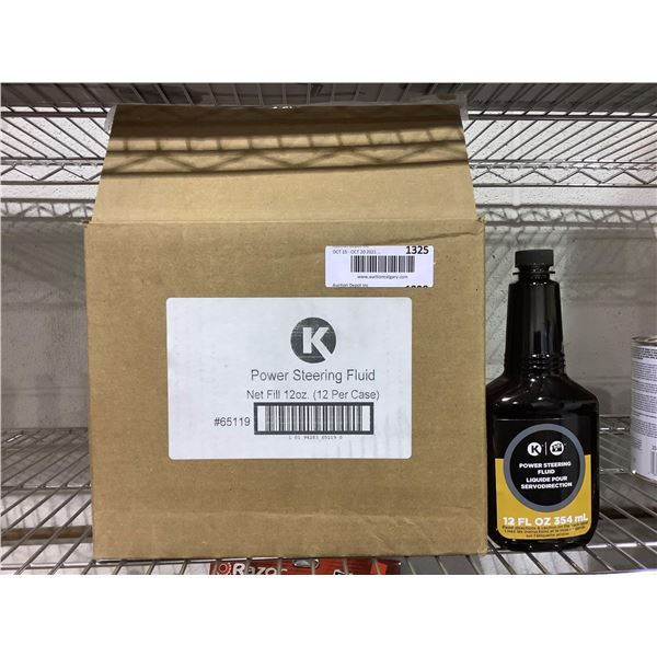 Case of Circle K Power Steering Fluid (12 x 354mL)
