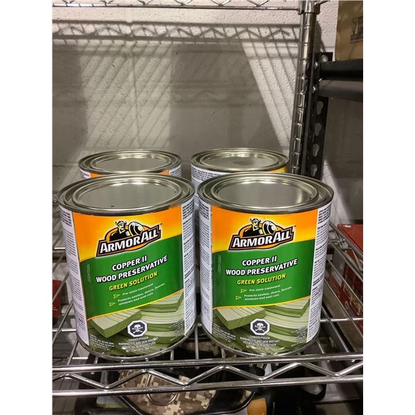 Armor All Copper II Wood Preservative Green Solution (4 x 946mL)