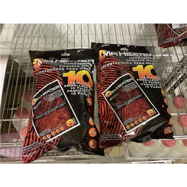 Mr Heater 10-Pair Handwarmers Lot of 2