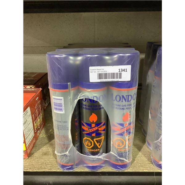 London Butane Gas for Lighters (12 x 300mL)