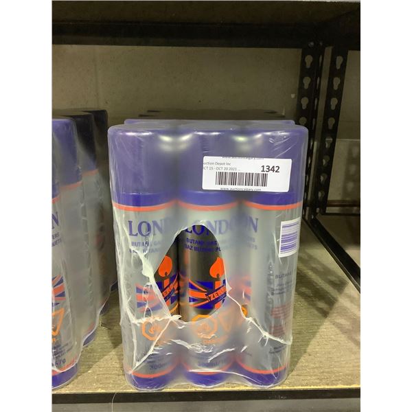 London Butane Gas for Lighters (12 x 300mL)