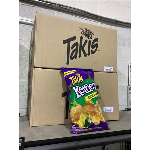 Case of Takis Kettlez Typhoon Jalapeno Chips (10 x 200g)