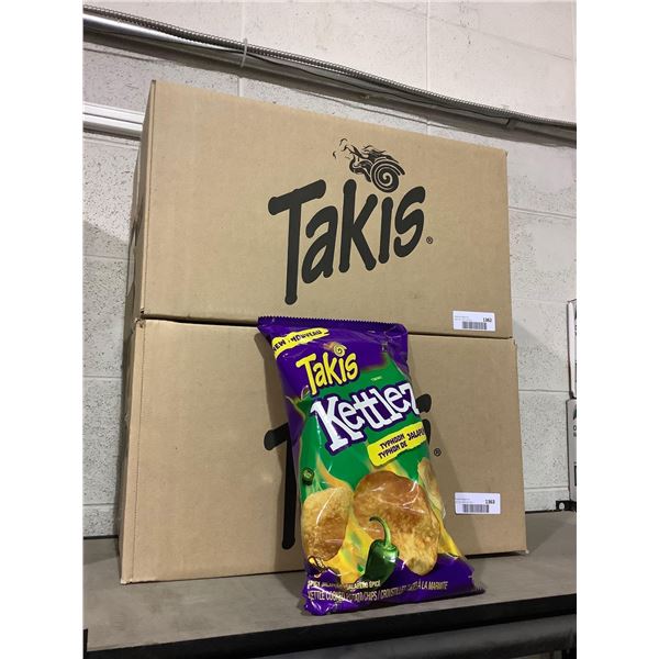 Case of Takis Kettlez Typhoon Jalapeno Chips (10 x 200g)