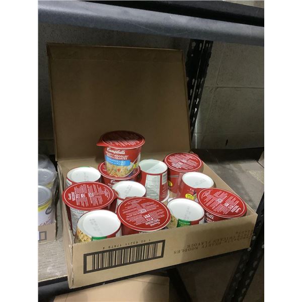 Case of Campbells Chicken Flavor Hearty Noodles (12 x 55g)