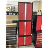 Image 1 : 3-Piece Metal Garage Storage Cabinet Set in Red - Visible Damage- (28in x 22in x 32in and 28in x 22i