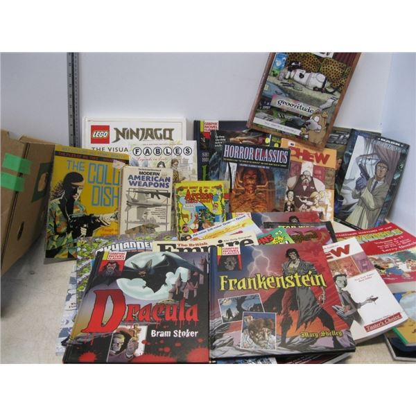 Misc lot of Comics/Novels etc