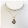 Image 2 : 14K DIAMOND(0.5CT) PENDANT *CHAIN MISSING LINK*