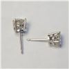 Image 2 : 14K  MOISSANITE(1.42CT) EARRINGS