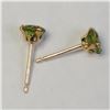 Image 2 : 14K  SAPPHIRE(1CT) EARRINGS