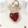 Image 1 : 14K  GARNET(0.56CT) PENDANT