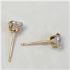 Image 2 : 10K  CZ EARRINGS