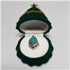 Image 2 : SILVER TURQUOISE COMPARTMENT RING