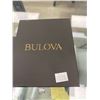 Image 2 : BULOVA 4 DIAMOND STAINLESS STEEL WRISTWATCH IN CASE