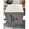Image 2 : SWISS MILITARY WRISTWATCH IN CASE