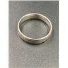 Image 1 : 14K WHITE GOLD BAND INSIDE INSCRIPTION "I PROMISE"
