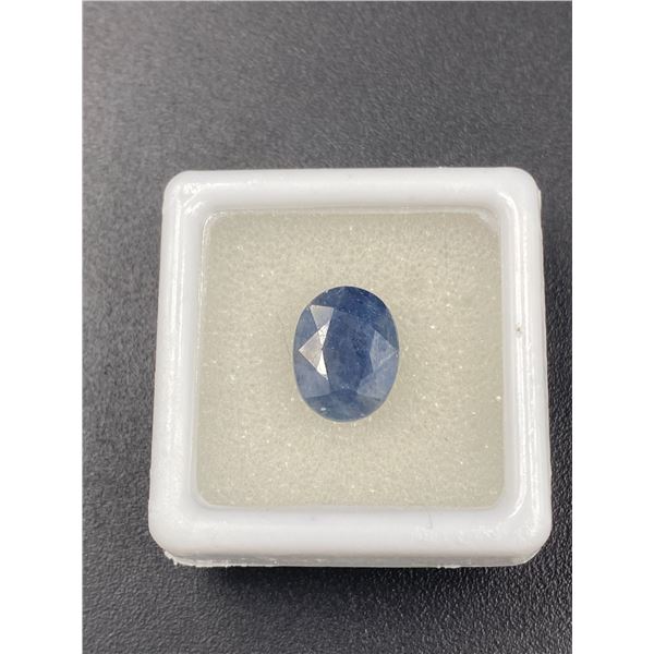 BLUE SAPPHIRE 4.20CT, 10.30 X 8.15 X 4.19MM, OVAL CUT, TRANSLUCENT, MADAGASCAR, UNTREATED