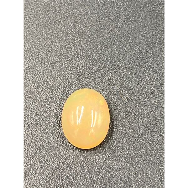 RAINBOW WELO OPAL 2.48CT, 10.92 X 8.57 X 5.24MM, OVAL CABOCHON, VVS CLARITY, ETHIOPIA, UNTREATED
