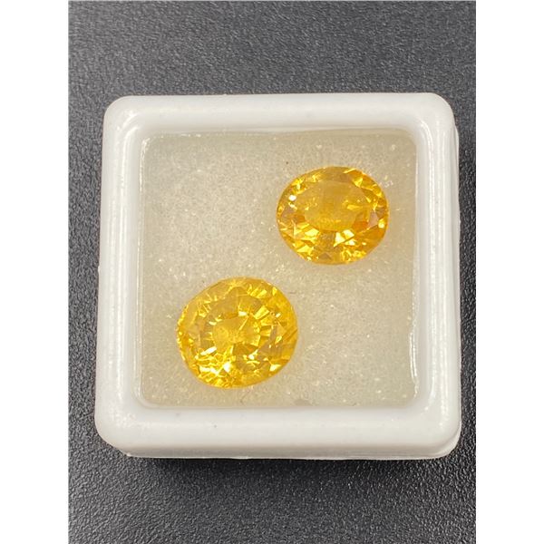 CITRINE 7.34CT, VARIOUS SIZES, OVAL CUT, LOUPE CLEAN CLARITY, BRAZIL, UNTREATED