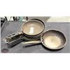 Image 1 : LOT OF 7 FRYING PANS 7" AND 8"